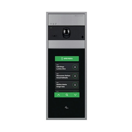 UT1090S Comelit Wall-Mount Complete Video+Touch Ultra Entrance Panel, SB1