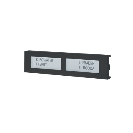 UT9212MB Comelit VIP Ultra Dual Metal Button - Black