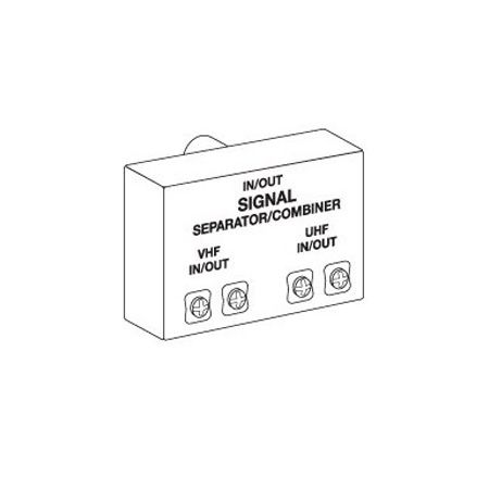 [DISCONTINUED] UVJ3X Vanco Transformer Combiner Signal 300/75 Ohm Bulk