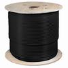 Show product details for 064-484/A/BK Vertical Cable 064-484 Series 23 AWG 4 Unshielded Twisted Pair Solid Bare Copper CMR Non-Plenum Cat6A Cable - 1000' Spool - Black