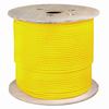 064-693/A/YL Vertical Cable 064-693 Series 23 AWG 4 Unshielded Twisted Pair Solid Bare Copper CMR Non-Plenum Cat6A Cable - 1000' Spool - Yellow