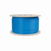 Show product details for 065-701/A/P/BL Vertical Cable 065-701 Series 23 AWG Unshielded Twisted Pair Solid Bare Copper CMP Plenum Cat6A Cable - 1000' Wooden Spool - Blue
