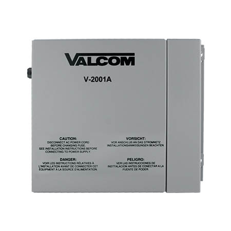 V-2001A Valcom 1 Zone One-Way Enhanced Page Control with Power