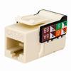 Show product details for 351-V2612/AL Vertical cable 351 Series CAT5E V-Max Keystone Jacks - Almond