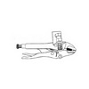 Show product details for VAH955 Vanco Mount Vise Grip with SO239
