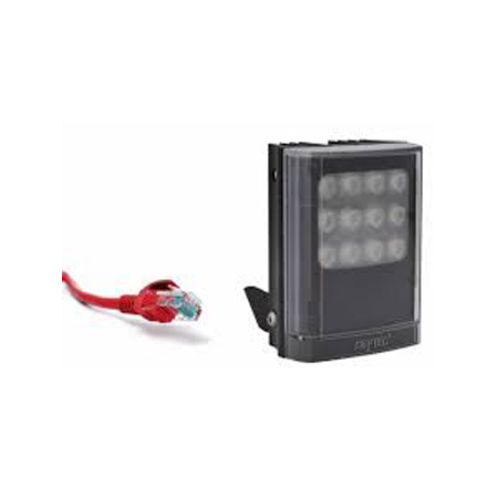 VAR-IPPOE-i4-2 Raytec 850nm IR Illuminator Adjustable FOV Up to 394 ft. @ 10 Degrees 24VDC/POE+