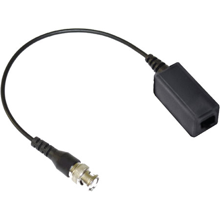 VB31M Nitek Video Balun Transceiver Up To 750ft RJ45 9" RG59 Mini-Coax Pigtail Male BNC