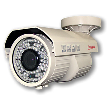 VBH7212 Aleph 2.8-12mm Varifocal 700TVL Outdoor IR WDR Bullet Security Camera 12VDC/24VAC