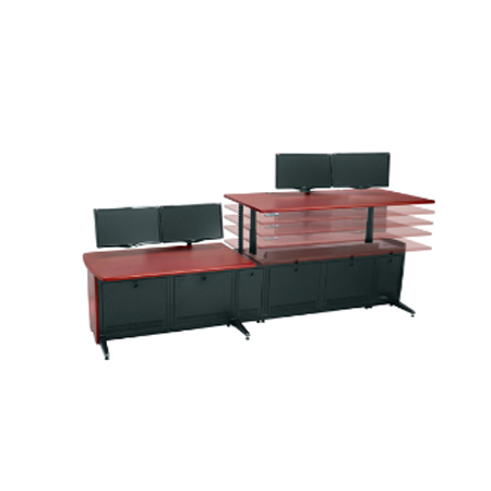 [DISCONTINUED] VC-VIEWPOINT-SS Middle Atlantic ViewPoint Series Sit/Stand Workstations