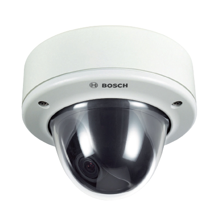 VDN-5085-V321 Bosch 2.8~10.5mm Varifocal 720TVL Outdoor WDR Day/Night Dome Analog Security Camera 12VDC/24VAC