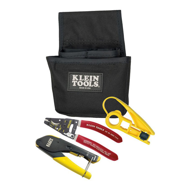 VDV012-811 Klein Tools Coax Installer Starter Kit - F-Connectors