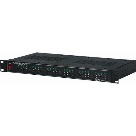 VERTILINE24D Altronix 24 PTC Output Rack Mount CCTV Power Supply 10Amp 115/230VAC