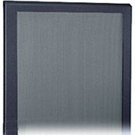 VFD-10 Middle Atlantic Vented Front Door, Fits 10 Space DWR Series Racks, Black Finish