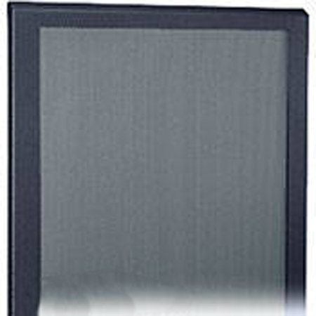 VFD-12 Middle Atlantic Vented Front Door, Fits 12 Space DWR Series Racks, Black Finish