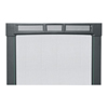 Show product details for VFD-19A Middle Atlantic Curved Vented Front Door, Fits 19 Space BGR Racks, Black Finish