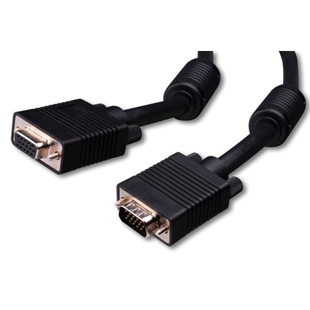 VGA-VGA-25MFX Vanco S-VGA Male to Female Cable 25ft