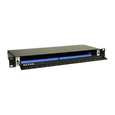 VH1651 Nitek 16 Port Active UTP Receiver Hub w/surge suppression; up to 1,500 feet (457 meters)