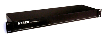 VH839 Nitek 8 Port UTP Video Balun Hub