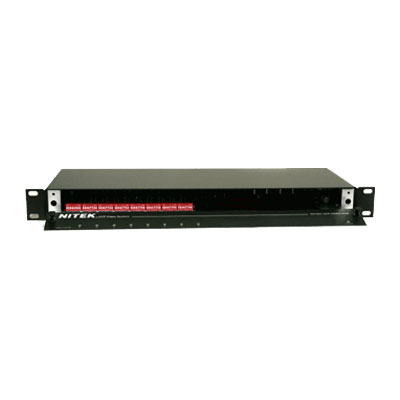 VH856 Nitek 8 Port Active UTP Receiver Hub w/surge suppression; up to 3,000 feet (914 meters)