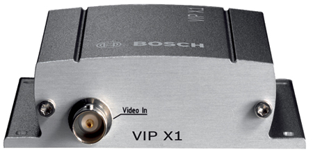 VIPX1 BOSCH MPEG-4 ENCODER,SINGLE CHANNEL,HIGH PERFORMANCE,ALARM IN,RELAY OUT,120/240VAC 50/60HZ.
