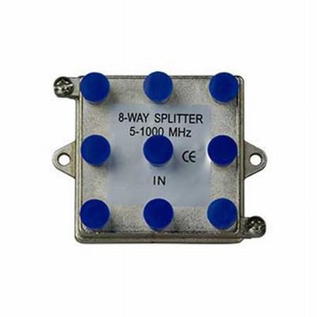 VM0108 Legrand On-Q 8-Way Vertical Coax Splitter (1 GHz)