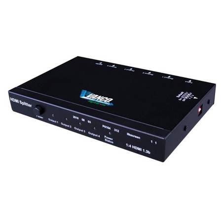 VPW-280784 Vanco Powered by WyreStorm HDMI 1x4 Splitter