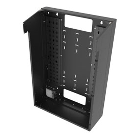 VWM-BPSD-3616-BW Middle Atlantic VWM Series Split Door Back Pan 36" High 16" Deep Black Finish