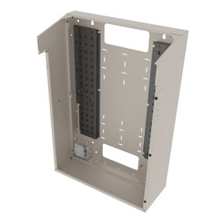 VWM-BPSD-4210-PW Middle Atlantic VWM Series Split Door Back Pan 42" High 10" Deep Putty Finish
