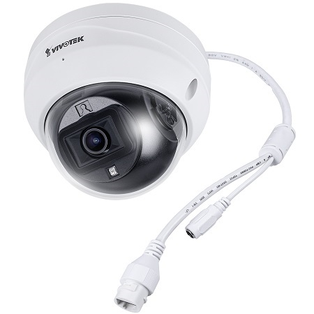 VXK4D6A Vivotek VORTEX Essential Series 2.8mm 30FPS @ 2MP Outdoor IR Day/Night WDR Dome IP Security Camera PoE - Includes 1 Year Standard License