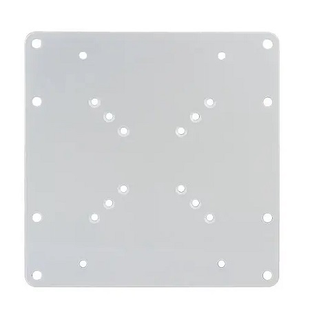 VZ-AP200-W ViewZ White Monitor Mounting Adapter Plate VESA 200, 100 and 75