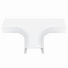 FM3T375-W Wire Trak 375 Series 3/4" W x 1/2" H Surface Raceway 3 Way Tee Fitting - White