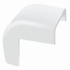 FMOC1125-W Wire Trak 1125 Series 1 1/2" W x 3/4" H Surface Raceway Outside Corner Fitting - White