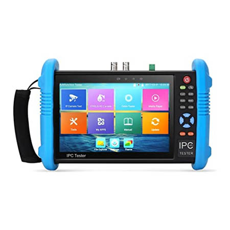 W-HDMT4500-V2 Basix 7" Touch Screen Test Monitor w/ Built-in Wifi H.265 4K - 5MP HD-TVI / HD-CVI / AHD / Analog and IP