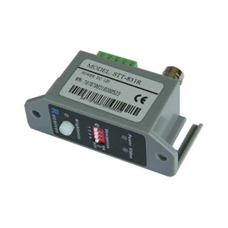 W-VB351R Basix Single channel active video receiver,Video transmission via UTP CAT5