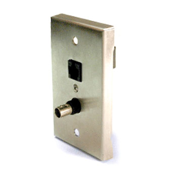 WB42 Nitek Video Balun Transceiver Wall Plate - Upto 750ft