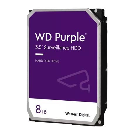 WD82PURX-64GVLY0 Uniview WD Purple Surveillance Hard Drive - 8TB