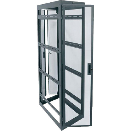WMRK-4242SVR-AB Middle Atlantic 42 Space (73 1/2 Inch),42 Inch Deep Gangable Configured Server Rack without Side Panels, Black Finish