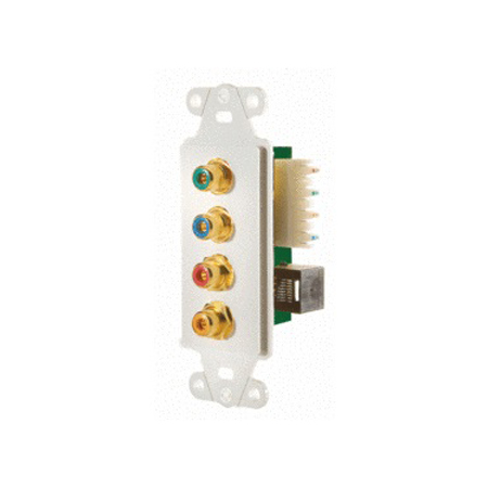 WP1010-BK-02 Legrand On-Q Component Video/Digital Audio Balun Black – 2 Pack