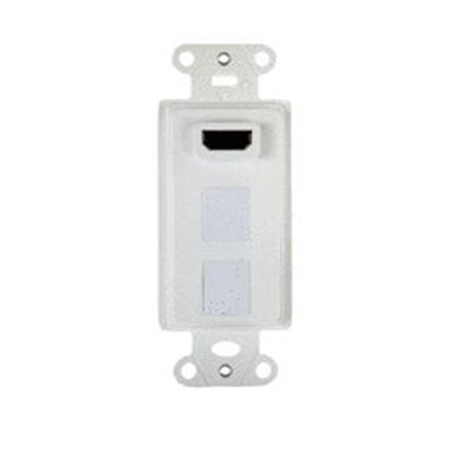 WP1011-BK-10 Legrand On-Q Pre-Configured HDMI 2-Port Strap Black - 10 Pack