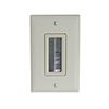 Show product details for WP1014-LA-V1 Legrand On-Q Cable Access Strap w/ Wall Plate - Light Almond