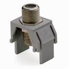 Show product details for WP3479-GY Legrand On-Q Non-Recessed Nickel F-Connector Gray