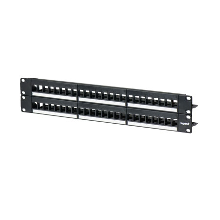 WP48RM Legrand On-Q 48-Port Keystone Rack Mount Patch Panel