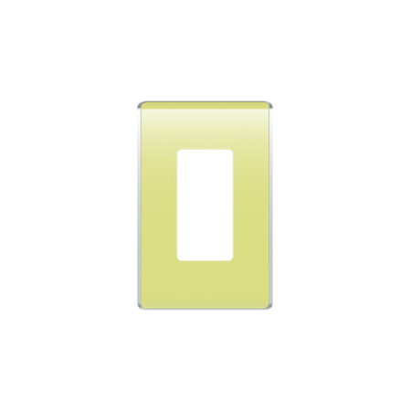 [DISCONTINUED] WP5001-AE Legrand On-Q 1-Gang Studio Wall Plate Aloe
