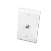 Show product details for WP593BX Vanco Wallplate 3-GHz Brown