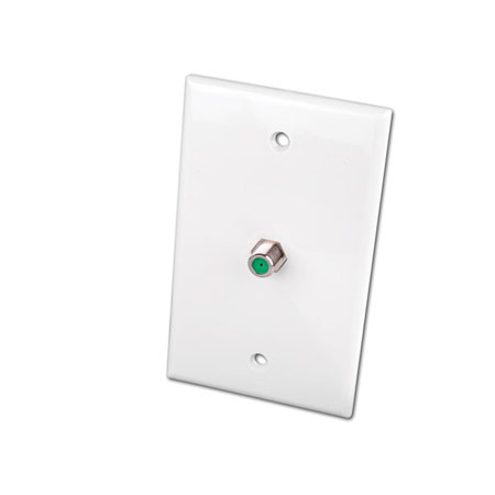 WP593WX Vanco Wallplate 3-GHz White