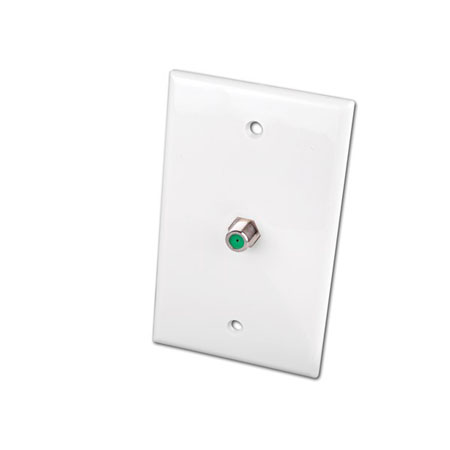 WP593X Vanco Wallplate 3-GHz Ivory