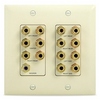 Show product details for WP9009-DM-V1-03 Legrand On-Q 7.1 Home Theater Connection Kit Almond - 3 Pack
