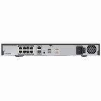 WRN-816S-20TB Hanwha Vision 16 Channel NVR 150 Mbps Max Throughput - 20TB w/ Built-in 8 Port PoE+