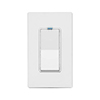 Show product details for WS1DL-10-I PulseWorx Wall Switch/Dimmer - Ivory