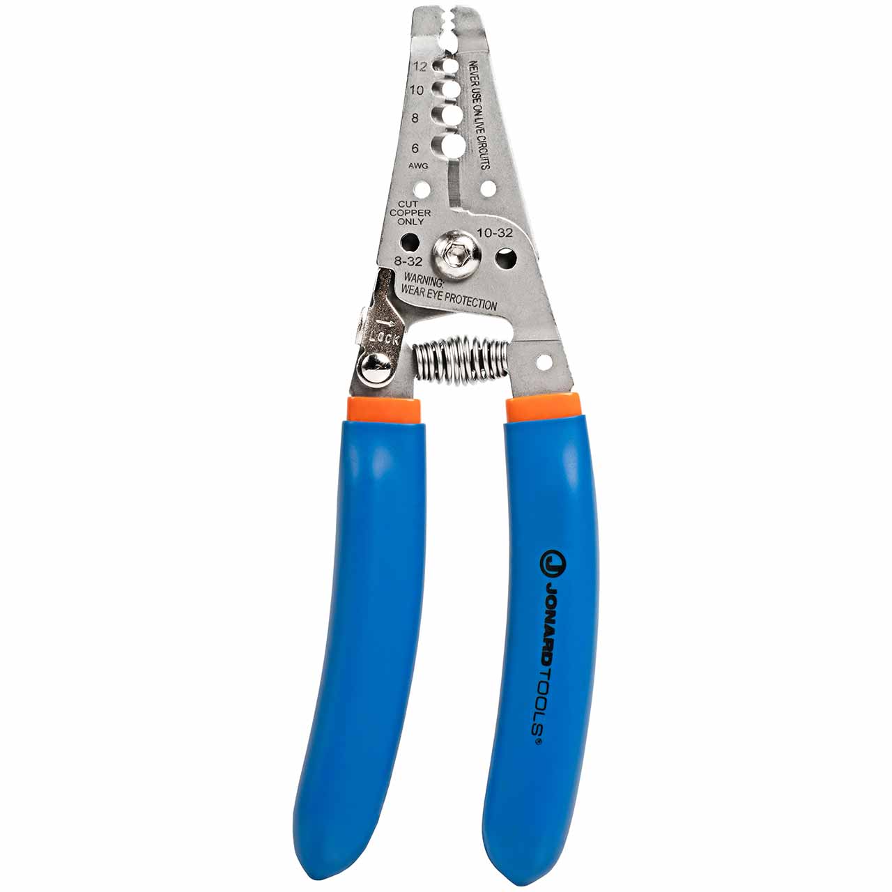 WSS-612 Jonard Tools Stainless Steel Curved Wire Stripper, 6-12 AWG